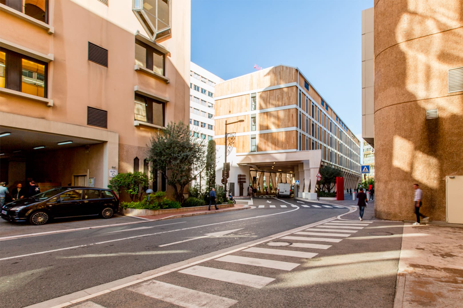 Bâtiment provisoire pour la Direction de la Sûreté Publique