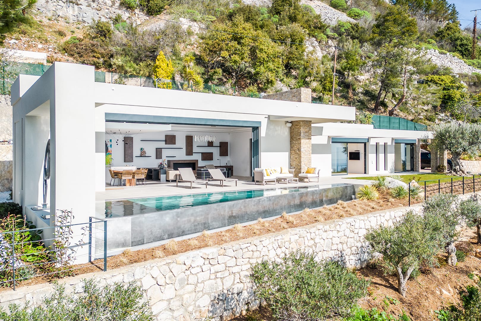 Restructuration villa - La Turbie